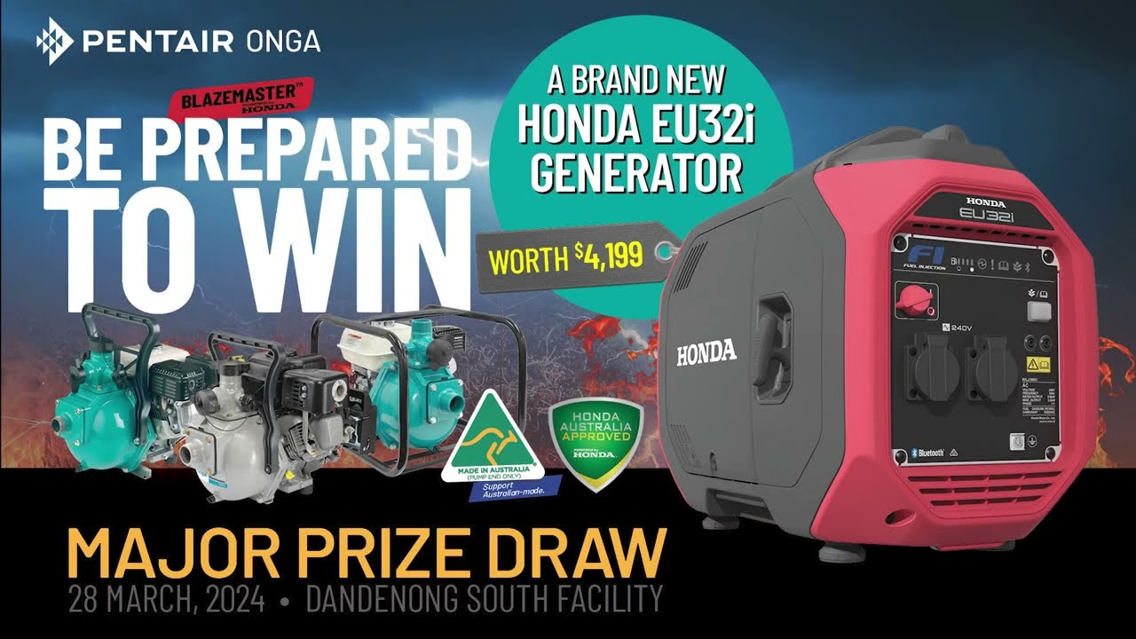 Pentair Onga BlazeMaster_Be Prepared to Win Promo