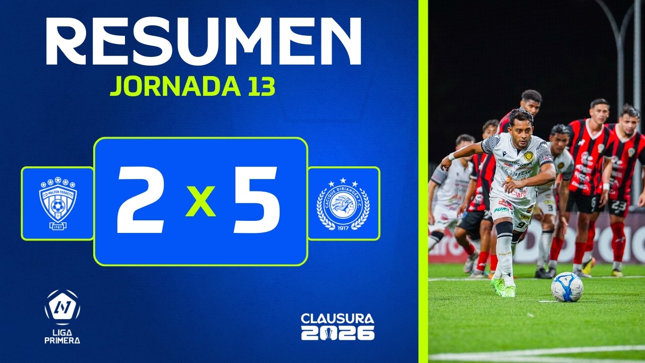 Resumen | CD W. Ferretti vs Diriangén FC | Jornada 13 | CLAUSURA 2026 | Liga Primera