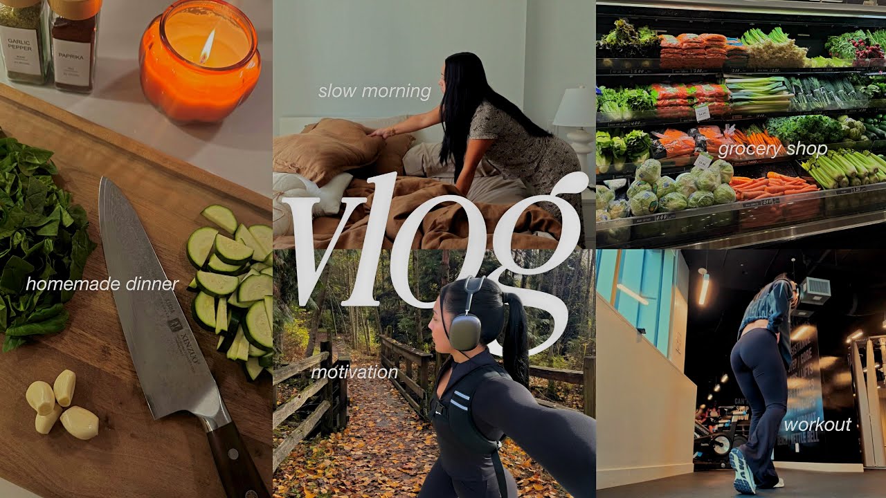 6 утра в моей жизни: неспешная утренняя рутина, 10 тысяч шагов, поход в магазин за продуктами, чи...