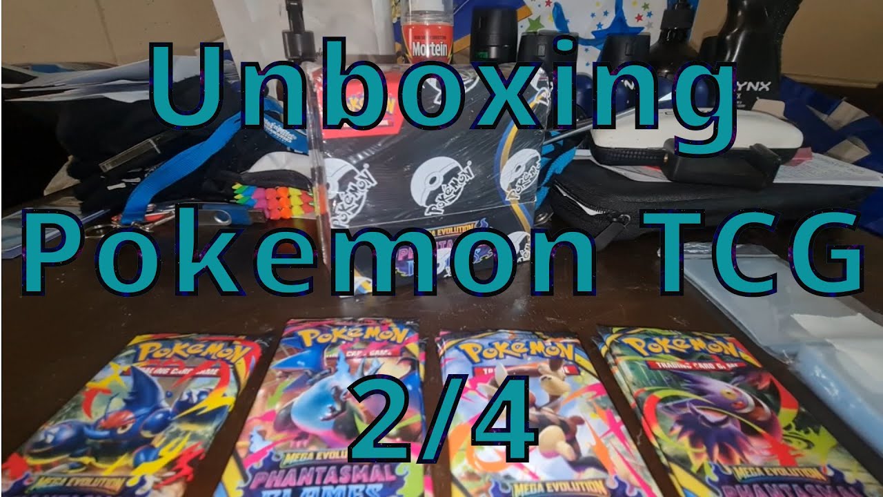 Pokemon TCG: Phantasmal Flames B.B.+10x B.P. [Unboxing 2/4]