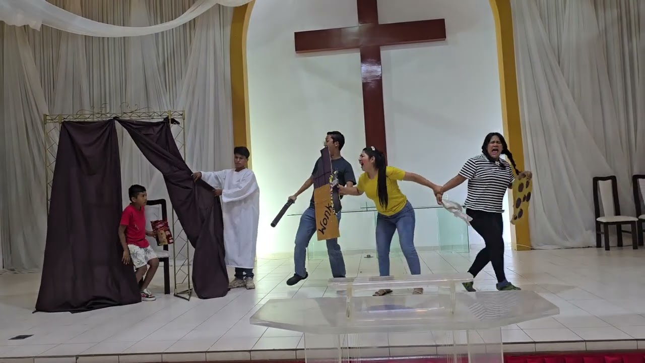 Teatro para niños cristiano - Jesús me acompaña en mis emociones- Ministerio SECALEV (Ensayo)