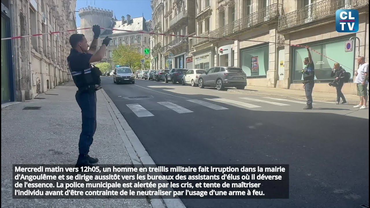 Attaque à la mairie d'Angoulême : le récit de la journée
