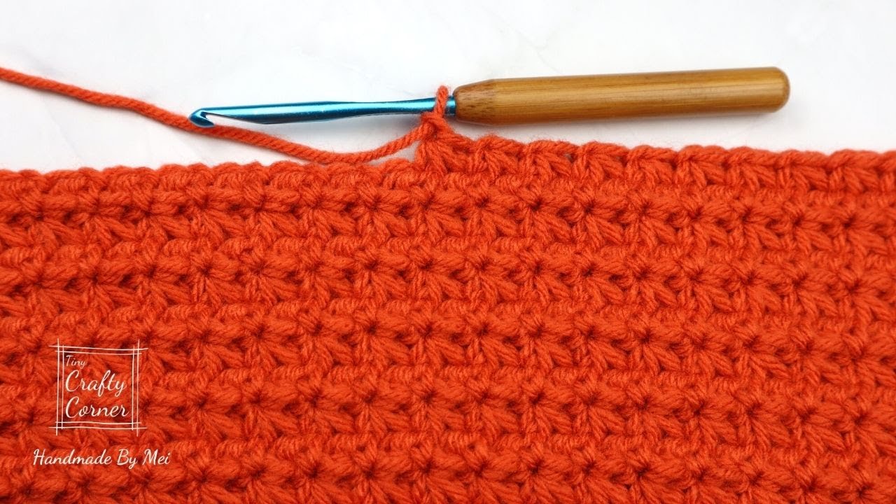 Как вязать крючком Trinity Stitch // Вязание крючком для одеял, шапок, свитеров