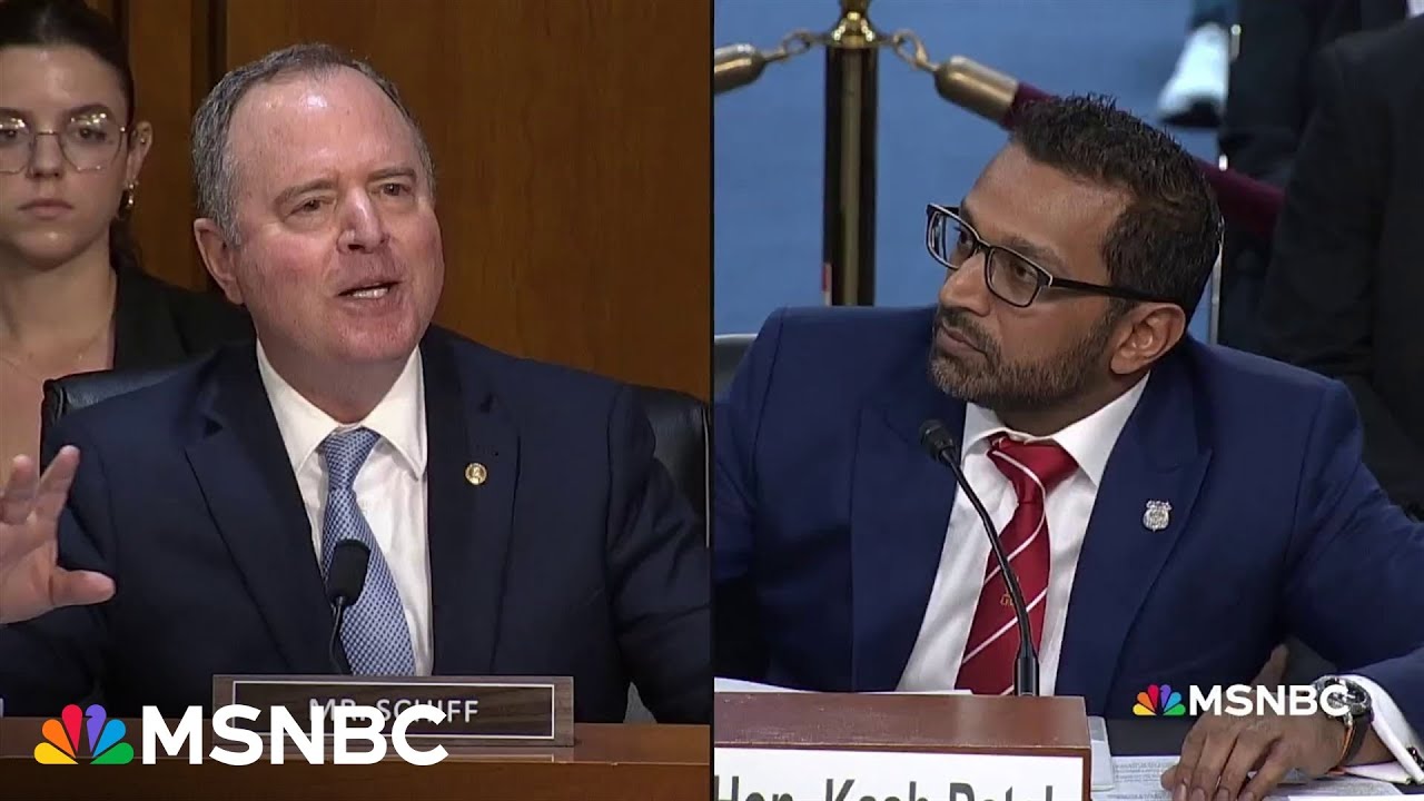 'EMBARRASSING the FBI': Schiff predicts Kash Patel won't last long as director