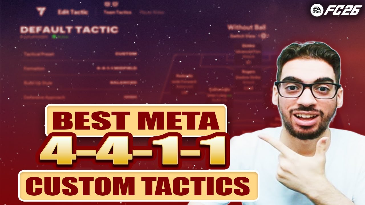 ЛУЧШАЯ ФОРМАЦИЯ META 4411 И СПЕЦИАЛЬНЫЕ ТАКТИКИ | FC 26 ULTIMATE TEAM