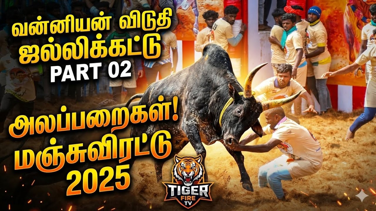 Vanniyan Viduthi jallikattu Part 02 | மஞ்சுவிரட்டு 2025 | வன்னியன் விடுதி | அலப்பறைகள்