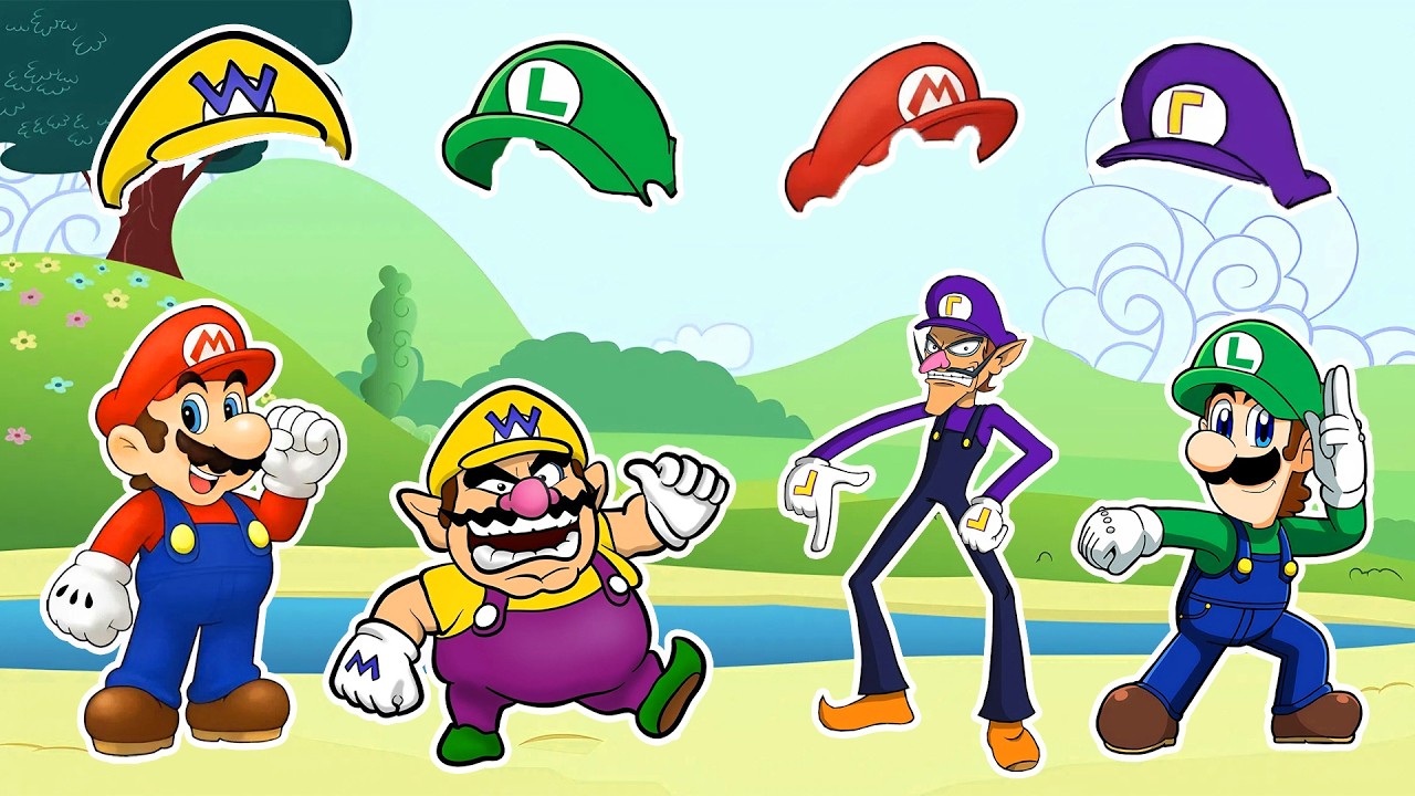 Who Lost Their Hat 🎮❓Mario Universe Puzzle | Funny Mario Animation