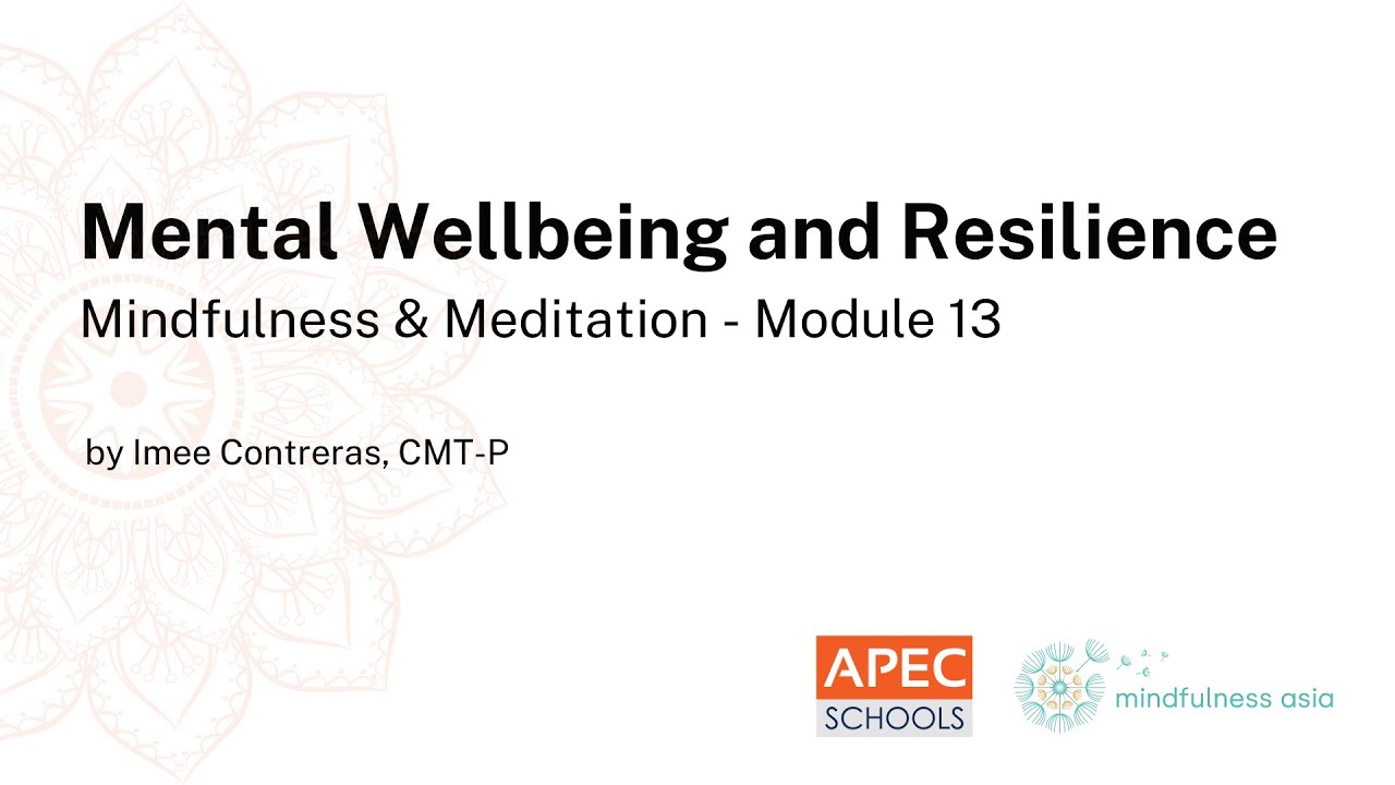 Mental Wellbeing and Resilience