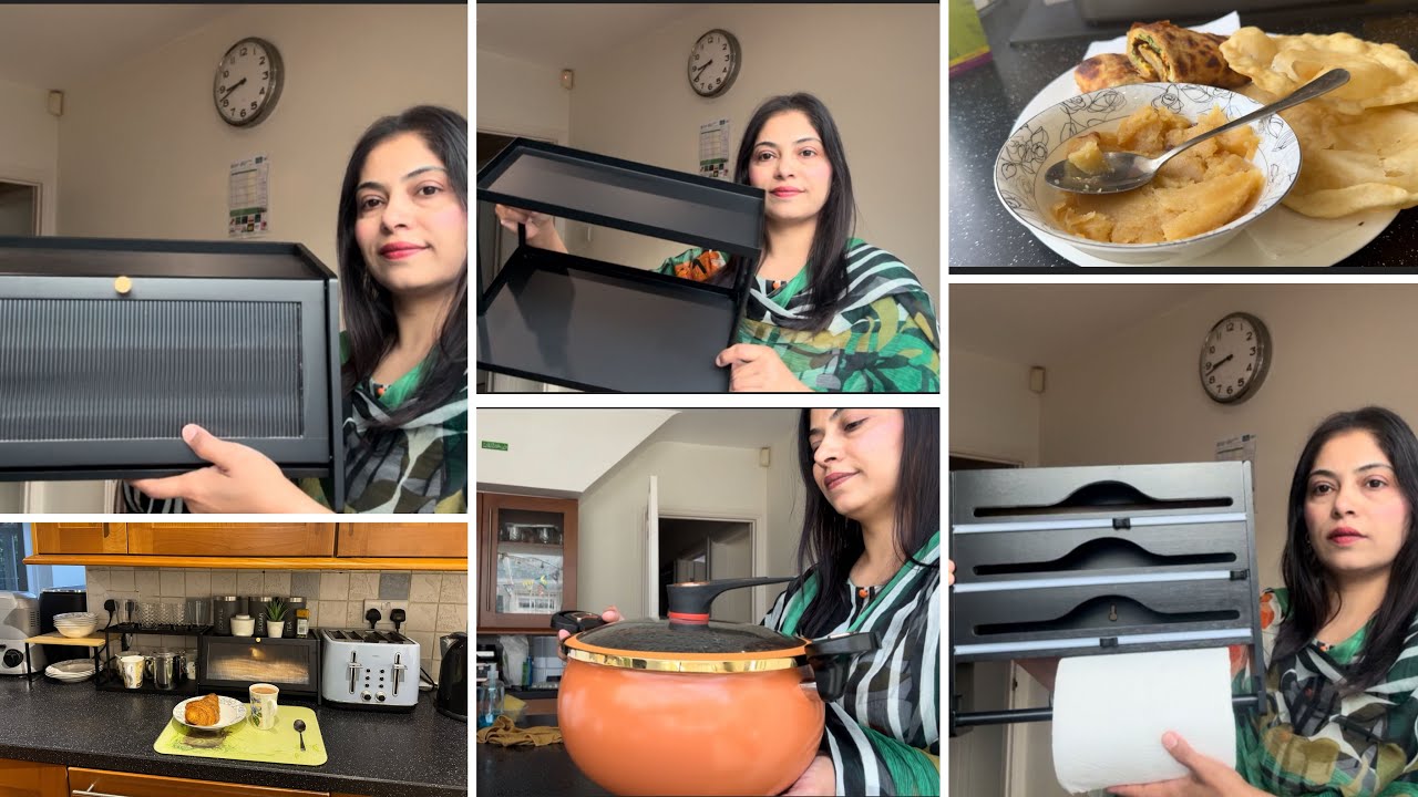 Full Kitchen Makeover With Temu | Special Breakfast Surprise For My Mother In Law| Budget Friendly💷🛒