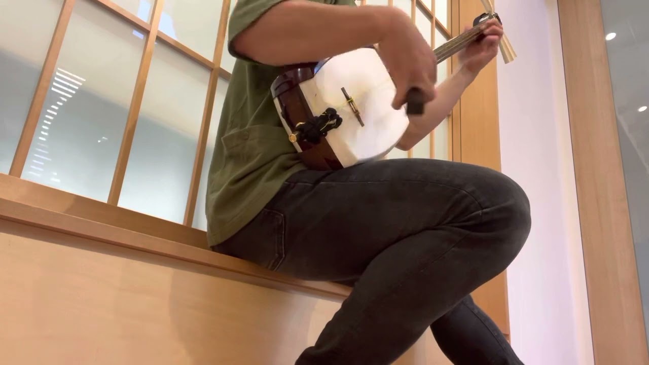 [基本]津軽タント節/ Tsugaru Tanto Bushi   調弦5本　二上がり　2c  津軽三味線〜Tsugaru shamisen〜