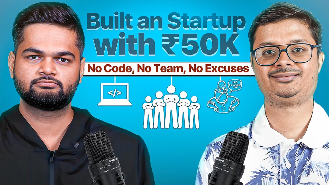 AI Startup Idea From Just Rs 50K | ft. Aditya Kachave, Be10X