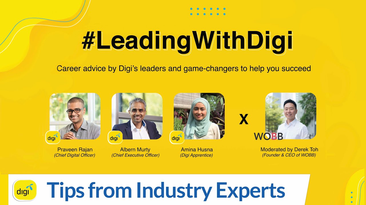Digi CXO Apprentice 2020 x WOBB: Leading with Digi