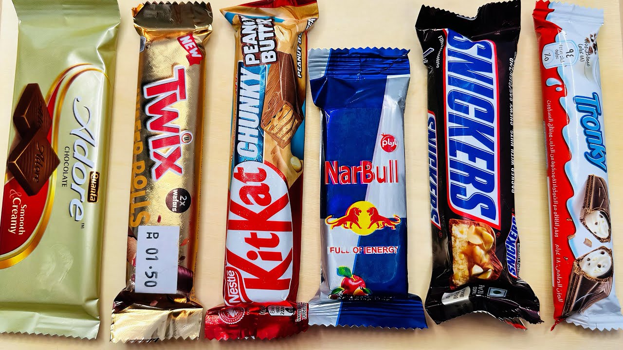 ASMR Most Popular Candy / Some Lots Of Colors Full Rainbow lollipop Candy 🍭 Unpacking Chocolate Eat