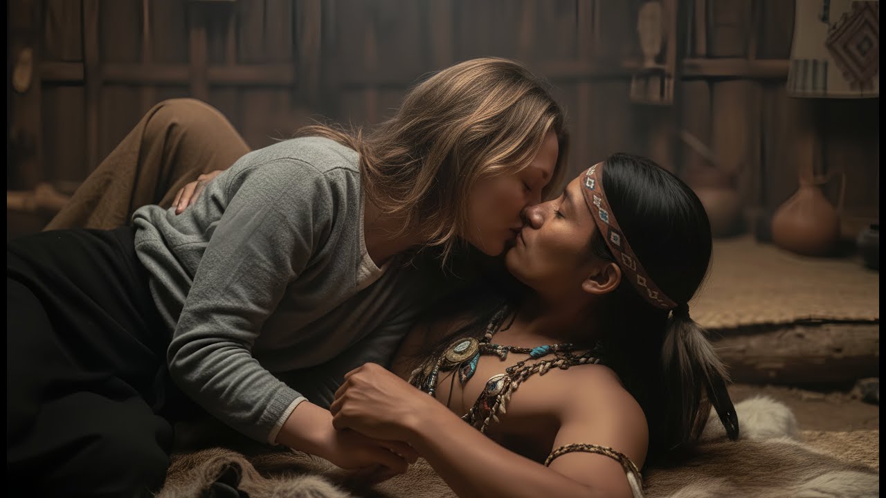 She Thought The Apache Man Would Leave Before Morning — But He Stayed And Loved Her Forever.