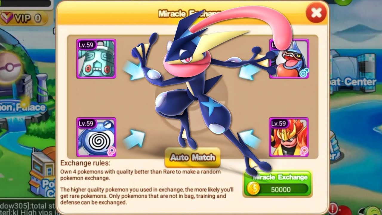 Can I Get Greninja from Miracle Exchange ? |Epic Miracle Exchange | Pocket Fantasy 