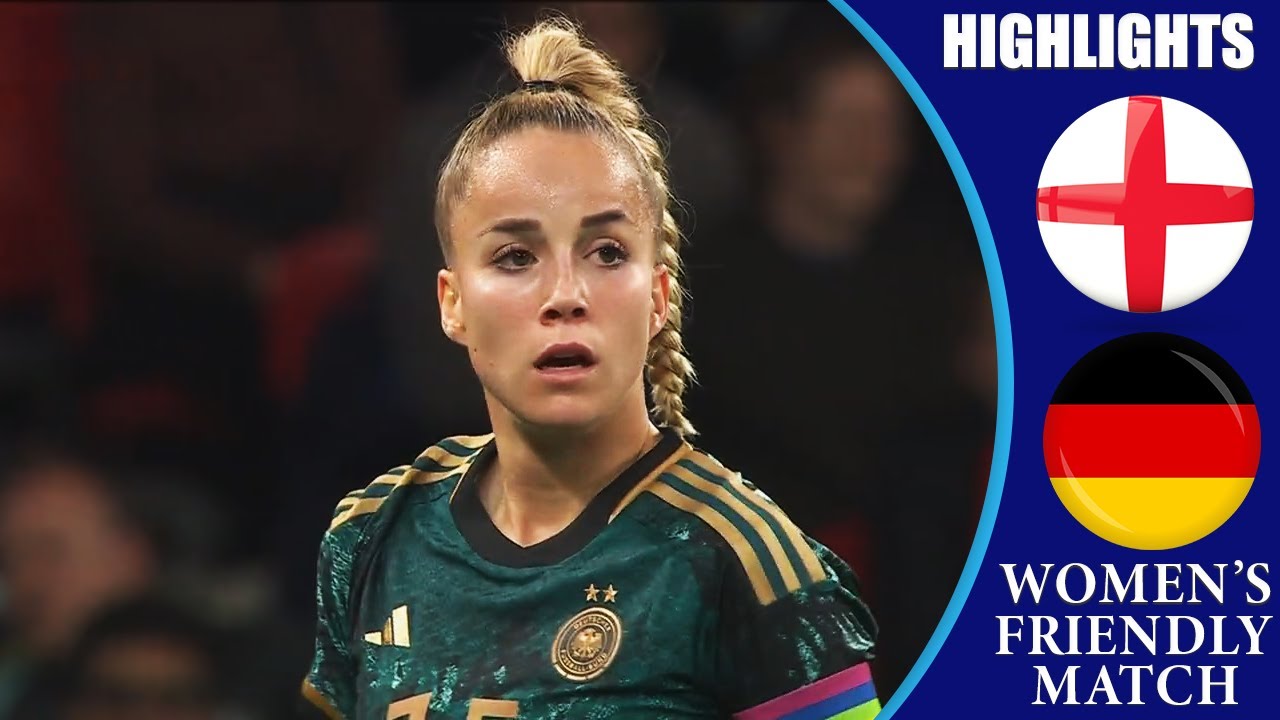 England vs Germany || HIGHLIGHTS || Women's International Friendly 2024