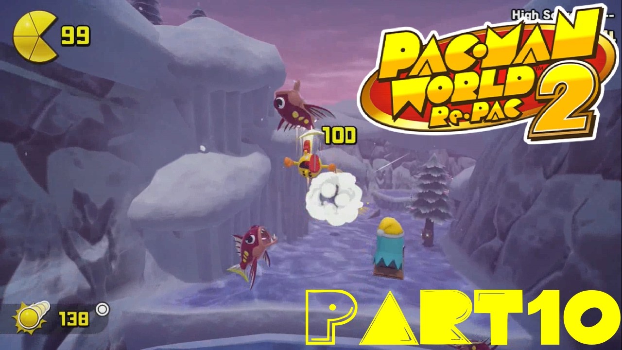 PAC-MAN WORLD 2 Re-PAC: Part 10 (Thunder Snow Mountain)