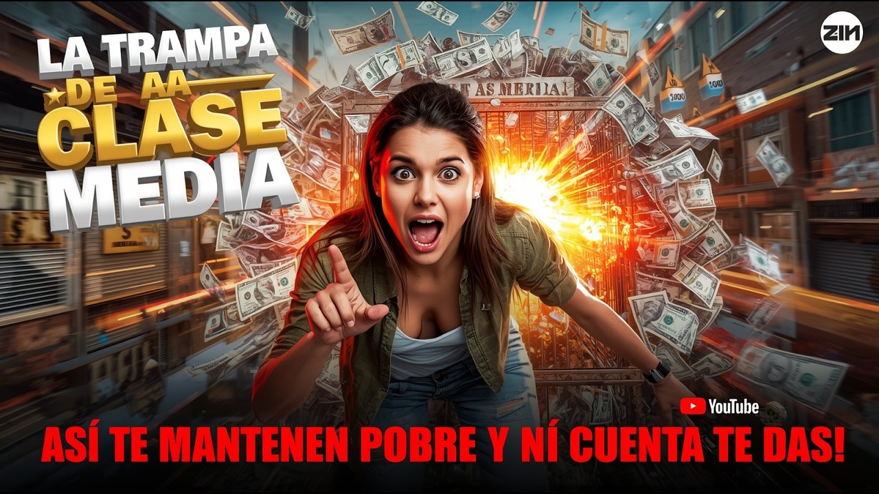 Así te mantiene pobre la clase media (y tú ni cuenta te das)