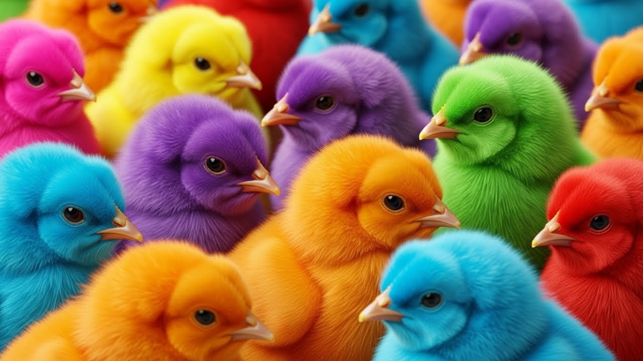 Cute little animals - cat, chicken, cow, dog | wildsound.