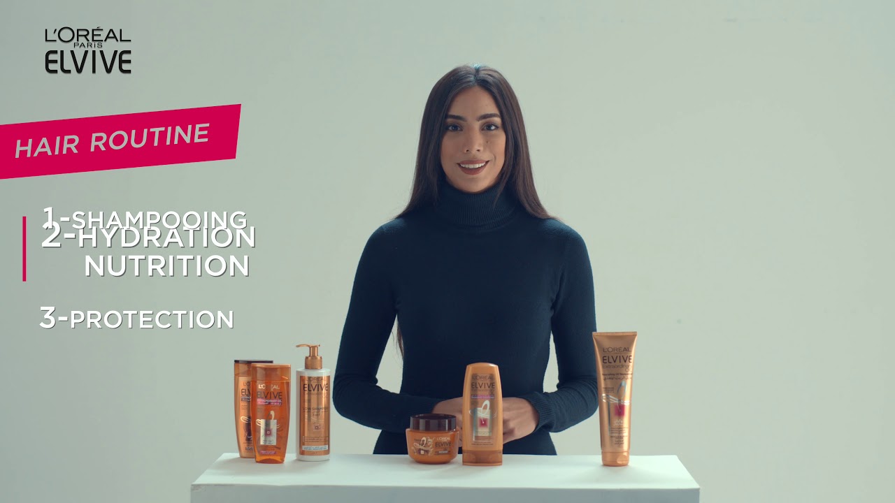 L'Oreal Elvive Extraordinary oils  افهمى شعرك - الحلقة 2: مشاكل الشعر الجاف