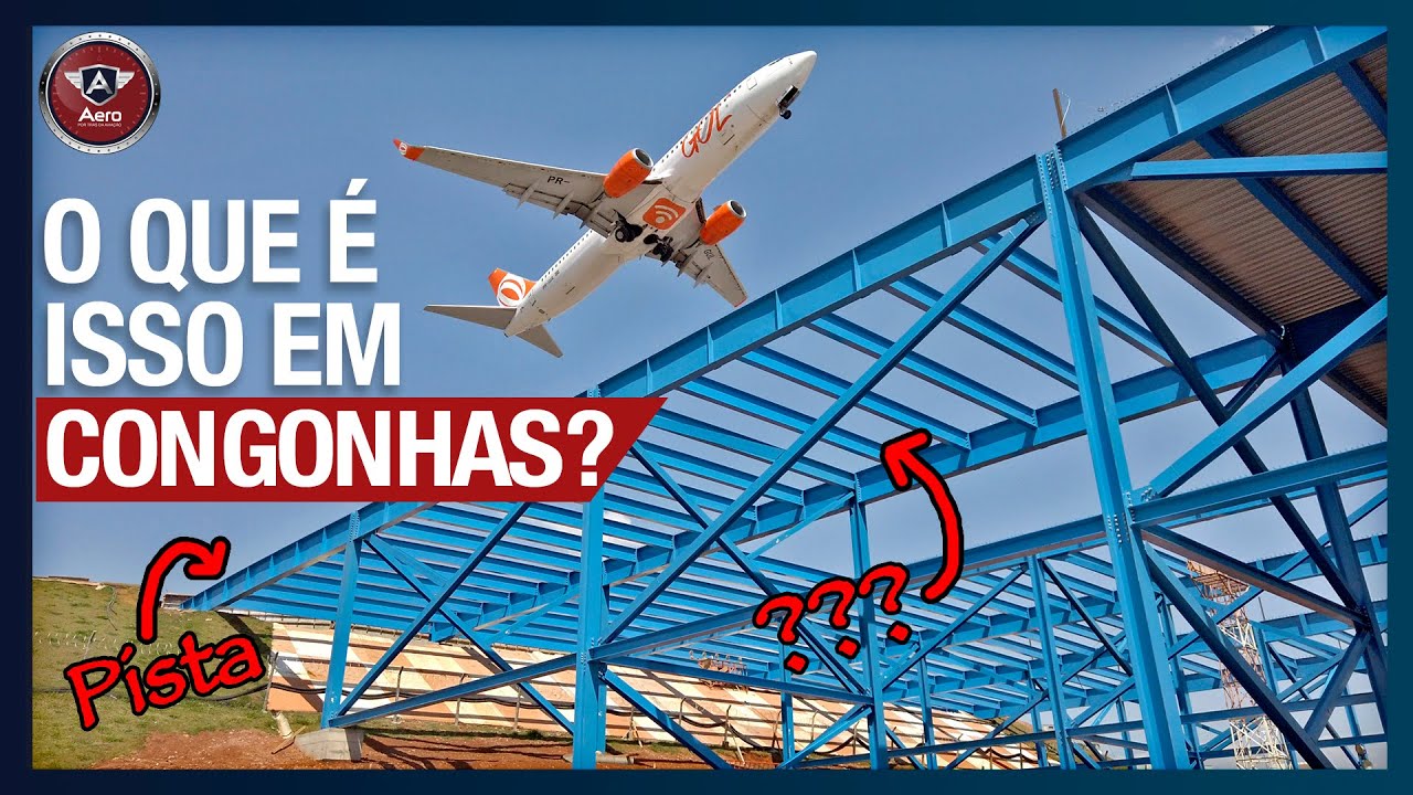 AUMENTARAM A PISTA DE CONGONHAS?  Conheça o EMAS, a CAIXA DE BRITA para aviões.