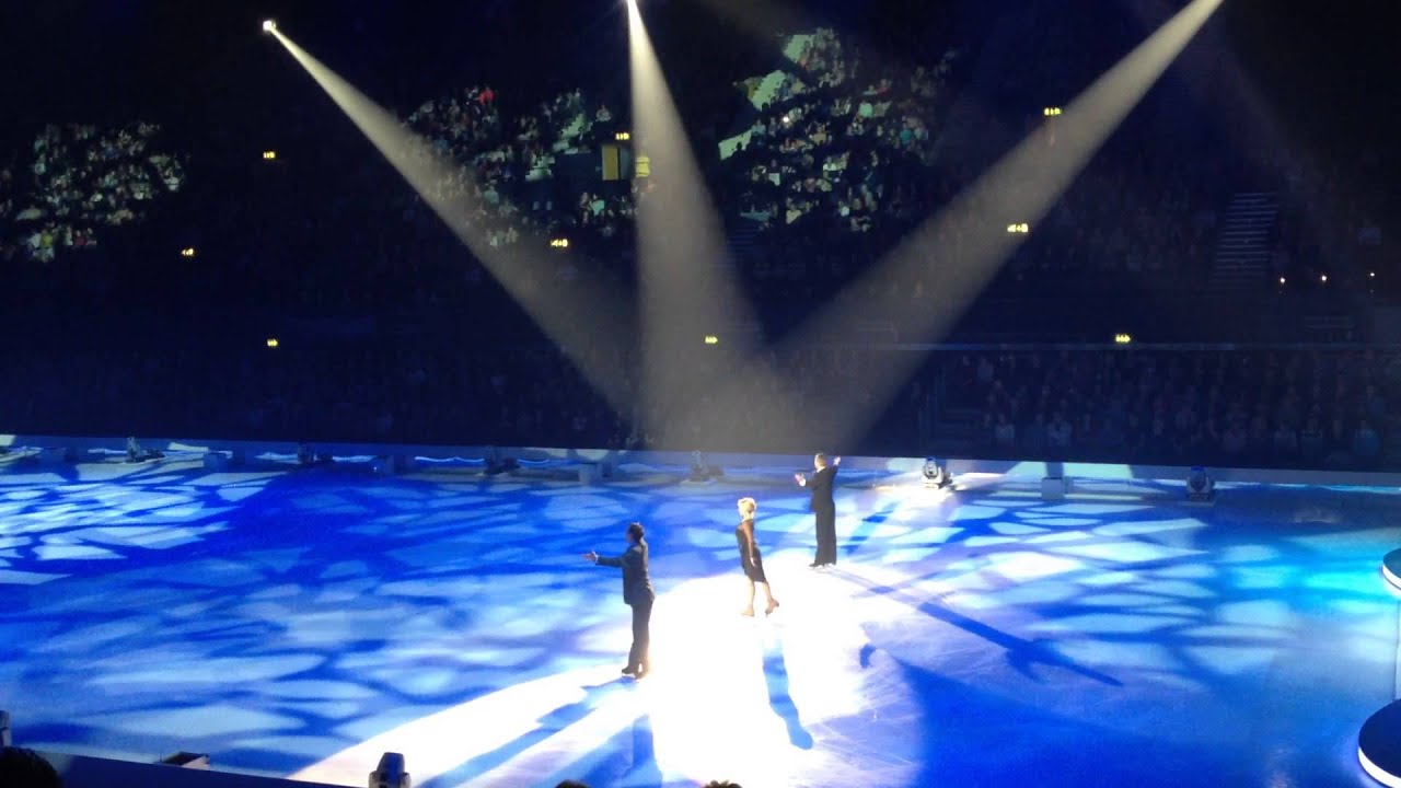 NICKY SLATER - DANCING ON ICE JUDGES SKATE ON 2014