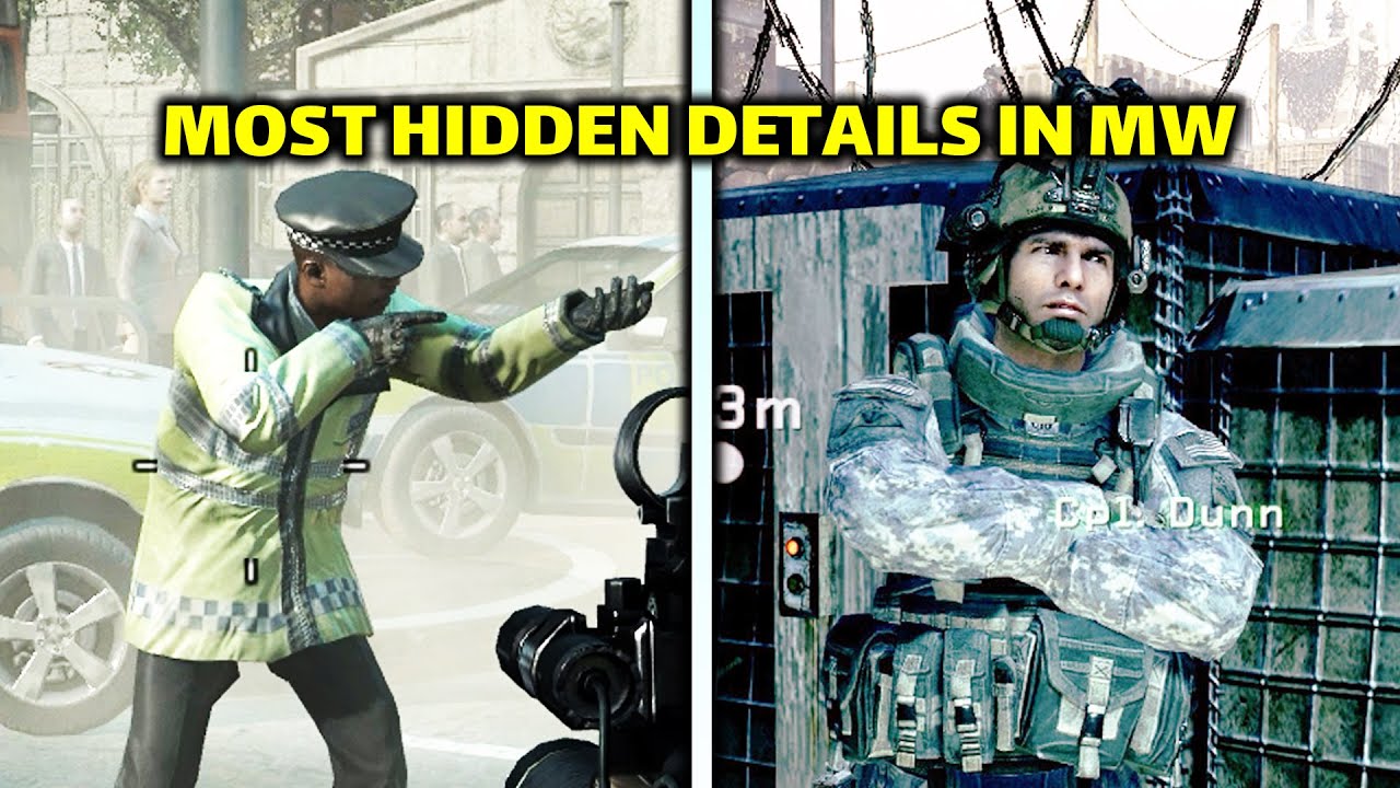 Скрытые детали и интересные факты в оригинальной игре Modern Warfare | ЧАСТЬ 5