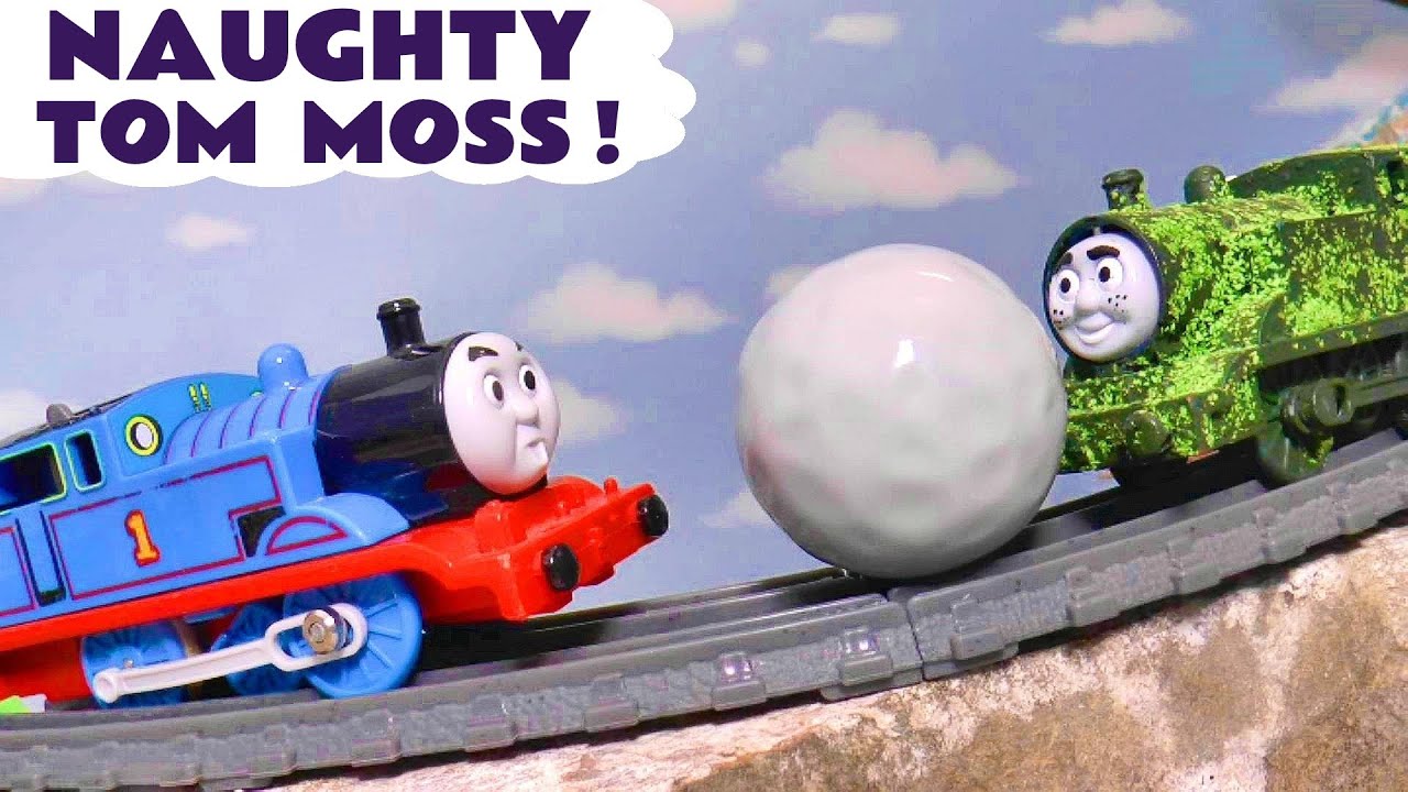 Naughty Tom Moss Tricks The Thomas and Friends Toy Trains
