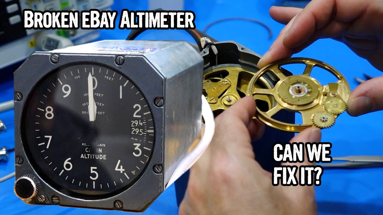 Vintage Kollsman Altimeter Repair
