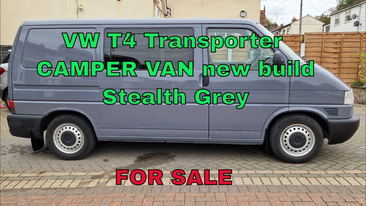 Новый кемпер VW T4 Transporter в цвете Stealth Grey