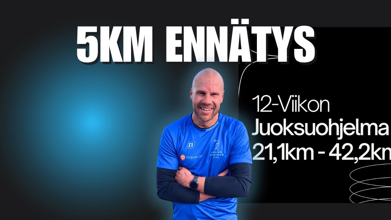 Omat juoksuohjelmat ulkona sekä 5km juoksukisa