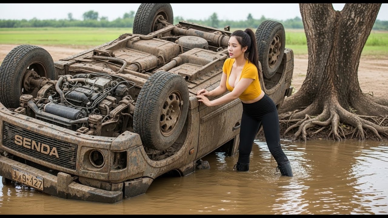 Брошенные автомобили, восстановленные 18-летней девушкой — полная трансформация