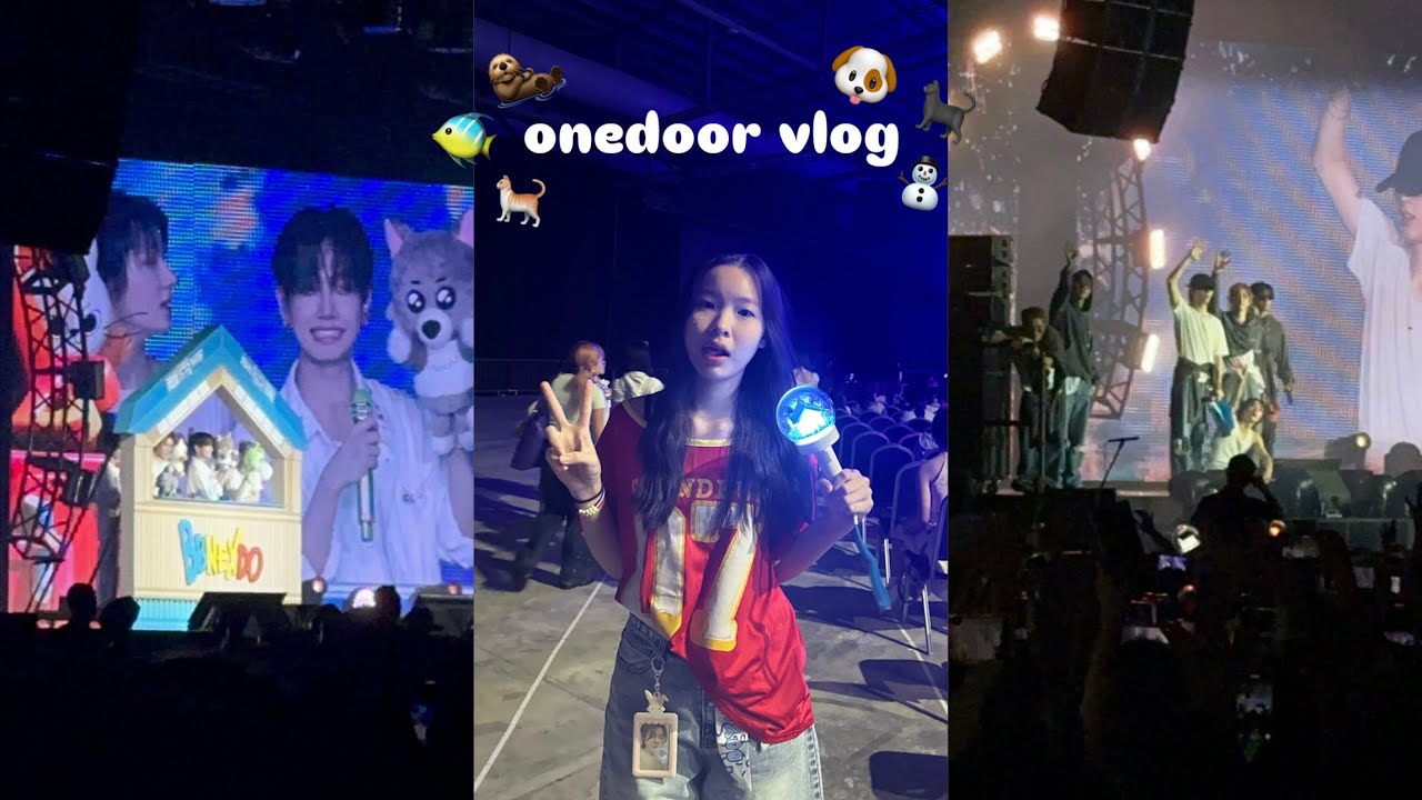 onedoor vlog 🐠🐈‍⬛; solo date, boynextdoor concert, knock vol1 sg, etc