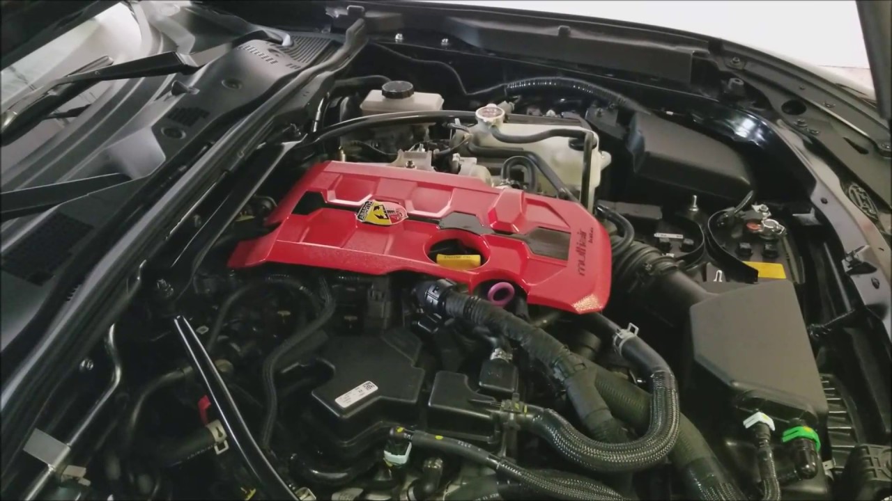 The Red! 2017 Abarth 124 spider exterior mods.