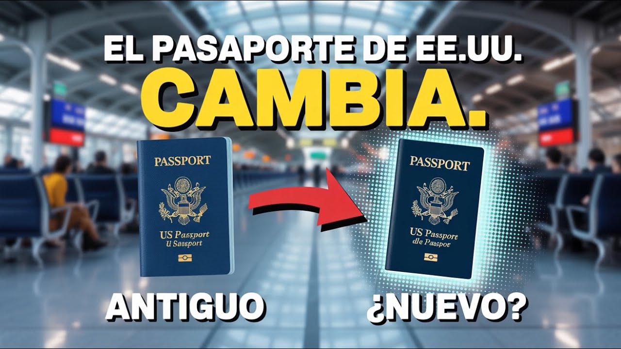 NUEVAS Reglas de Pasaporte Para Personas Mayores A Partir de Enero 2026