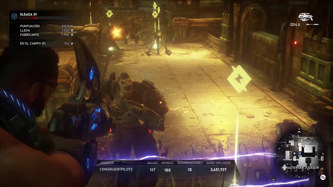 GEARS 5 EN VIVO partidas rapidas y horda