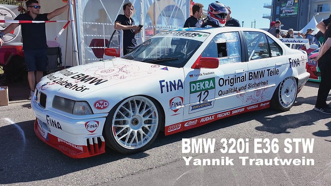 Onboard BMW 320i E36 STW Yannik Trautwein - 51. BELMOT OGP 2024 / Tourenwagen Golden Ära Race 1