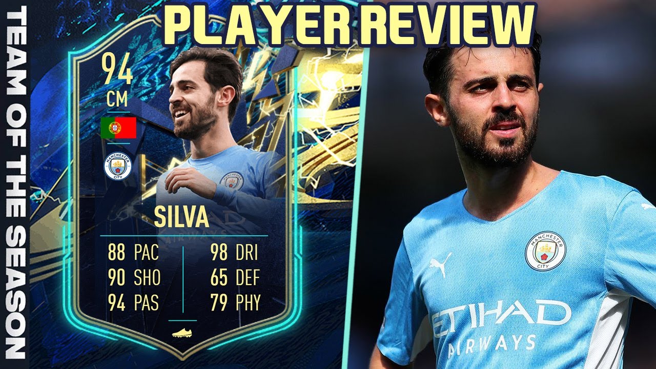WOOOW! 🔥 94 TOTS BERNARDO SILVA PLAYER REVIEW! FIFA 22 ULTIMATE TEAM