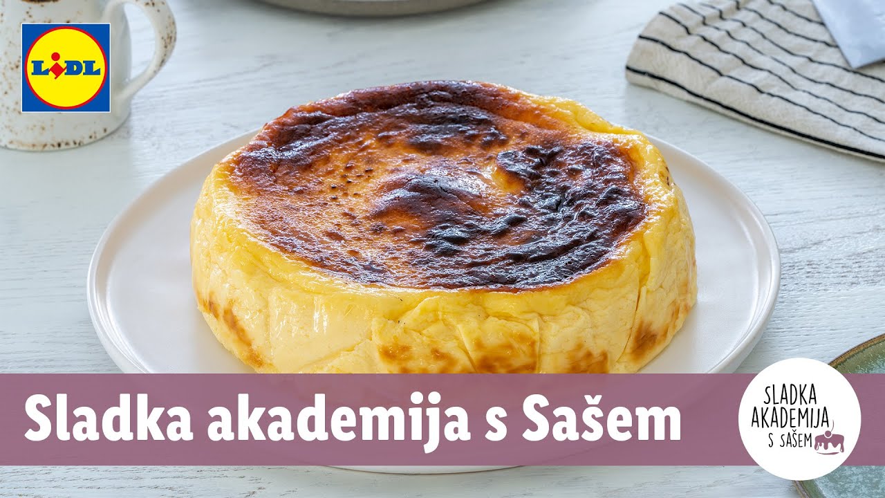 Sladka akademija s Sašem: Baskovski cheesecake