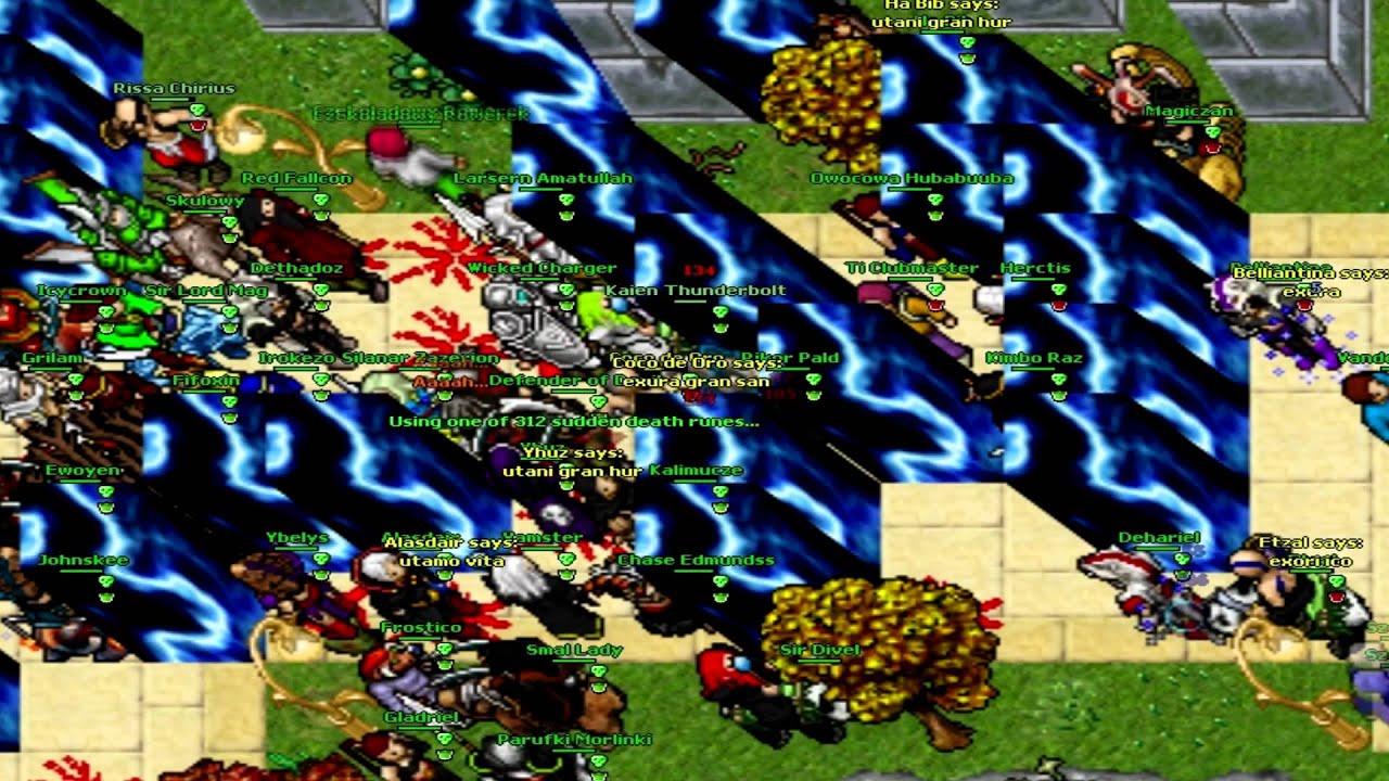 Tibia Saphira war March  2012 Demoralize vs Perfect Insanity [HD]