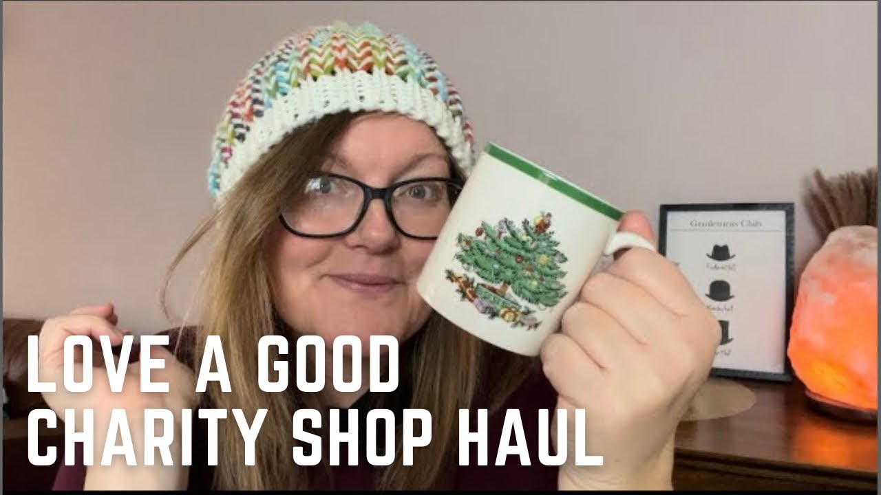 UK CHARITY SHOP THRIFT HAUL! 🎄🛍