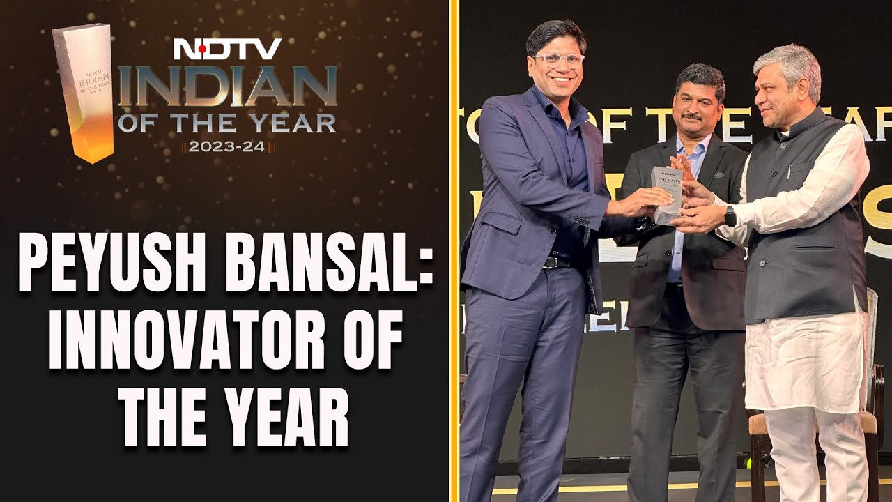 Lenskart Founder Peyush Bansal Awarded 'Innovator Of The Year' | NDTV Indian Of The Year Awards
