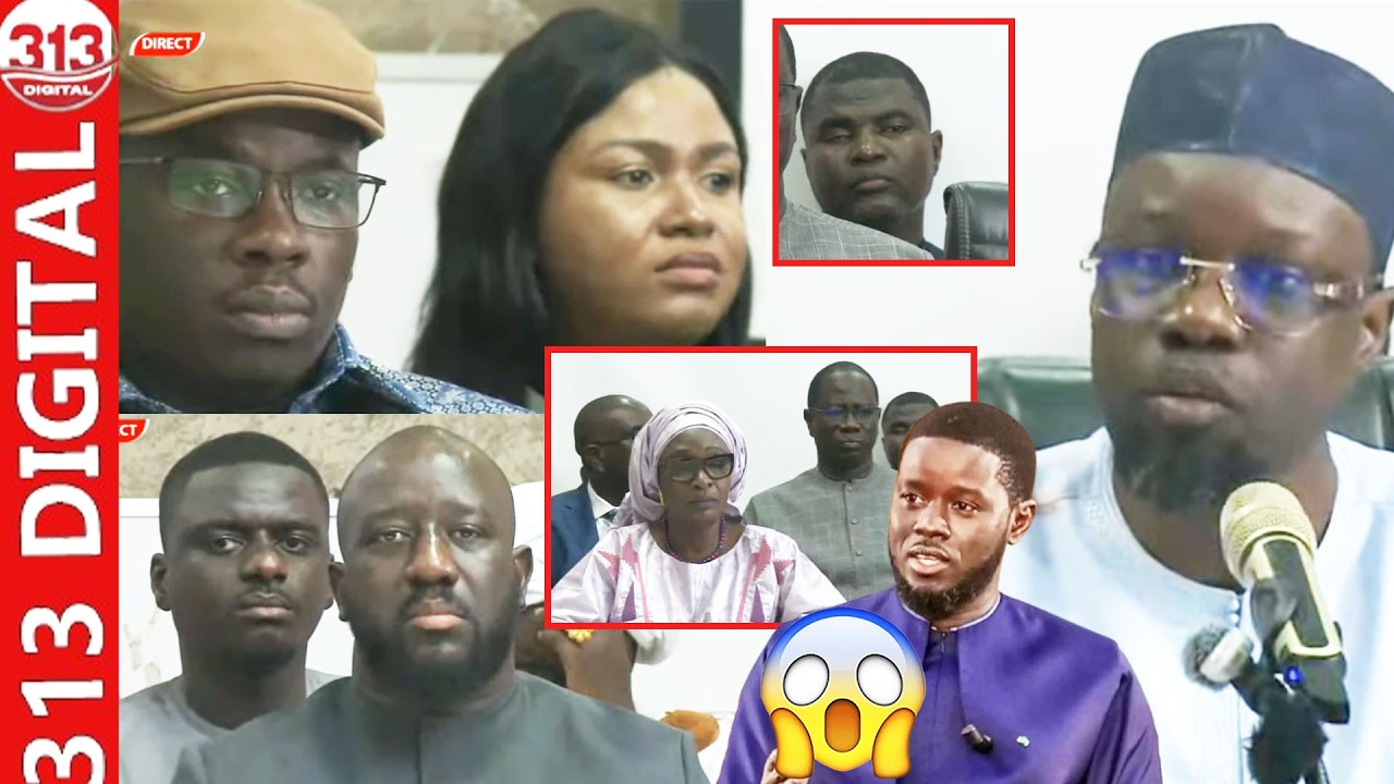 En plein direct, Sonko re&ccedil;oit un info explosive sur Diomaye et f&eacute;licite les ex ministres
