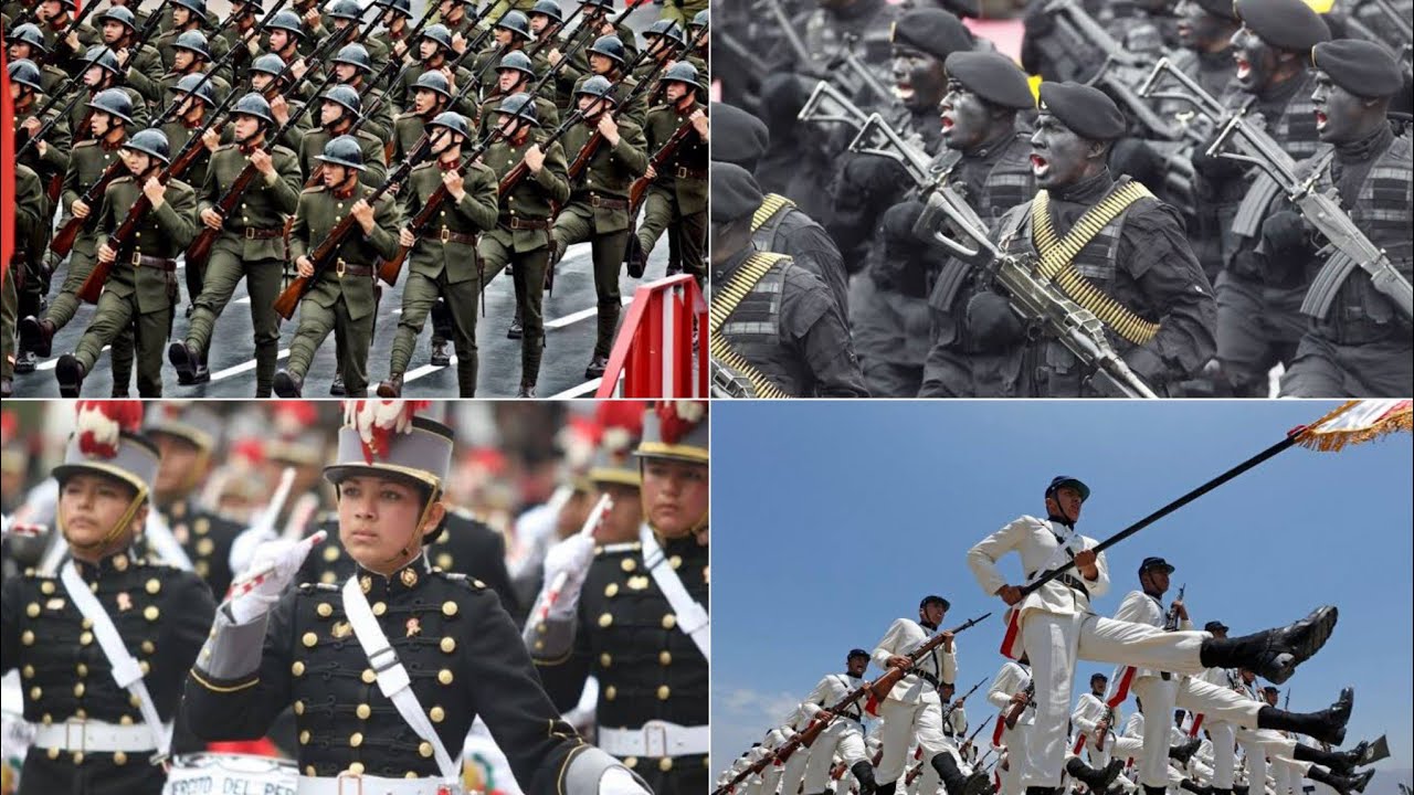 Hell March Peru - Peruvian Military parade Own Style