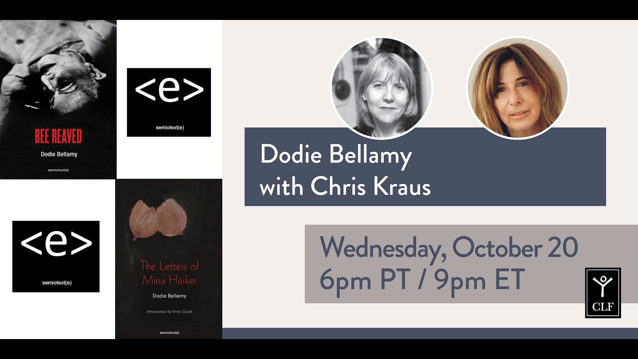 CITY LIGHTS LIVE! Dodie Bellamy in conversation with Chris Kraus