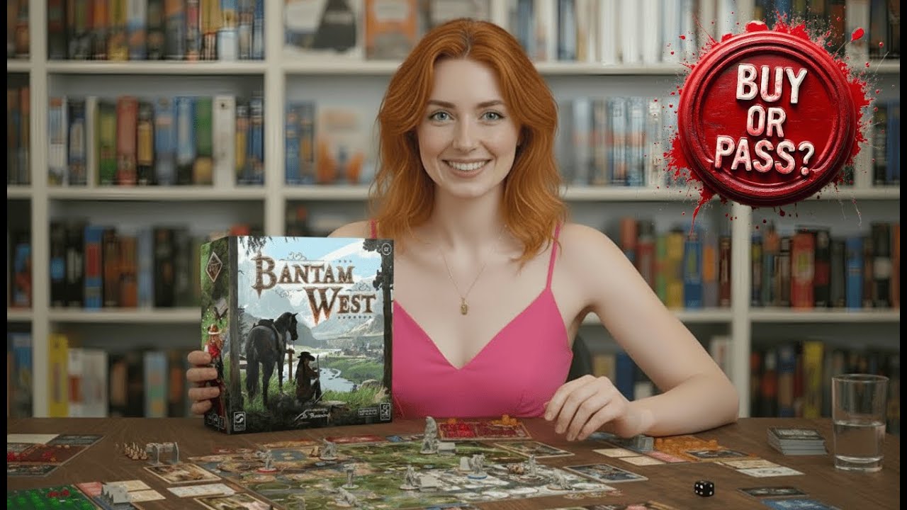 BUY OR SKIP Bantam West (2nd Edition)? BEST Open World Role Playing Board Game?