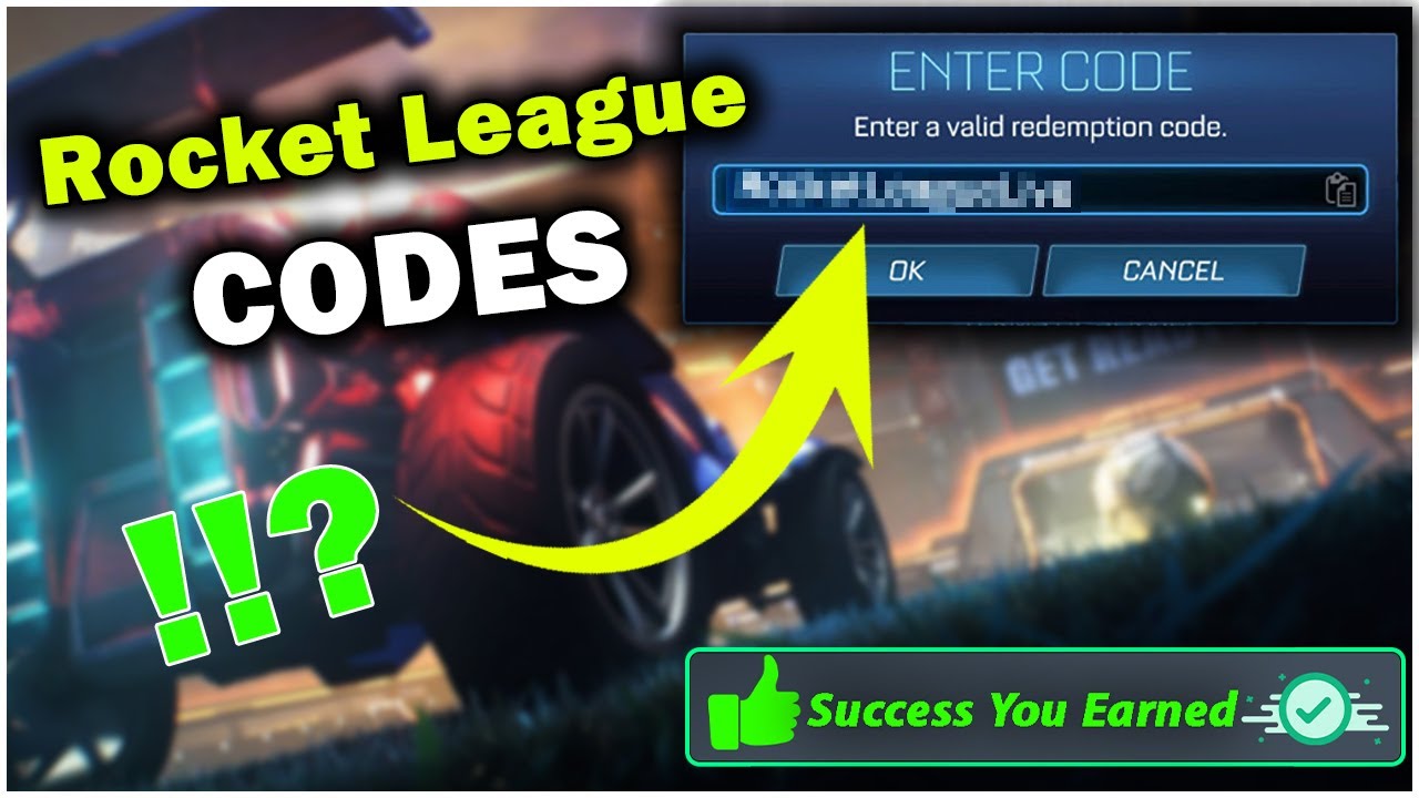 ROCKET LEAGUE CODES NEW 2023 - ROCKET LEAGUE CODES ALL OF THE ACTIVE