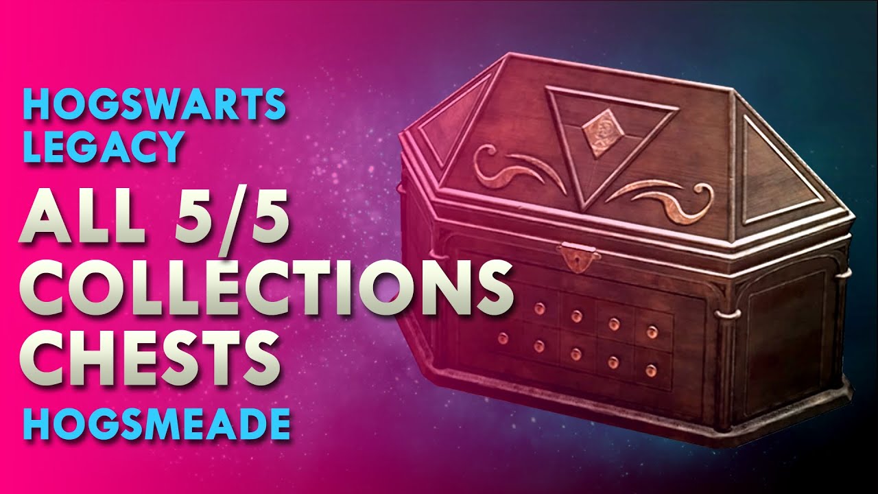 All 5 Collection Chests Locations - Hogsmeade | Hogwarts Legacy