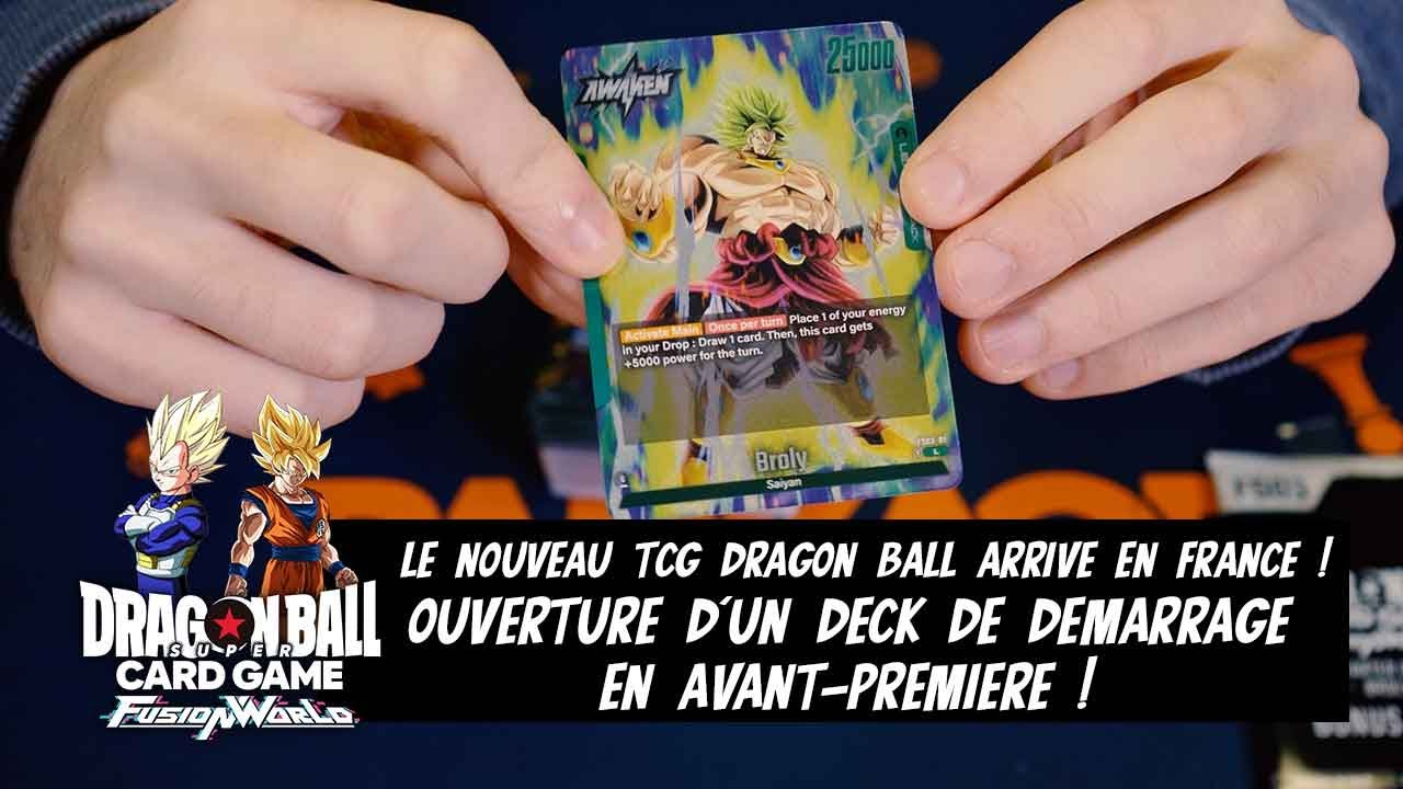 PARKAGE - Dragon Ball Super Card Game FUSION WORLD : Ouverture d'un deck en avant-première !