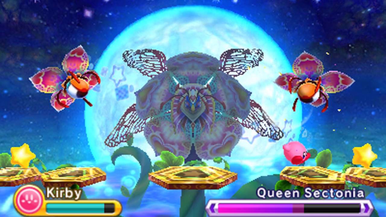Kirby: Triple Deluxe Boss 7 - Queen Sectonia
